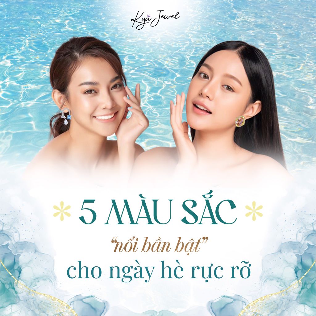 5 MÀU SẮC HOA TAI 