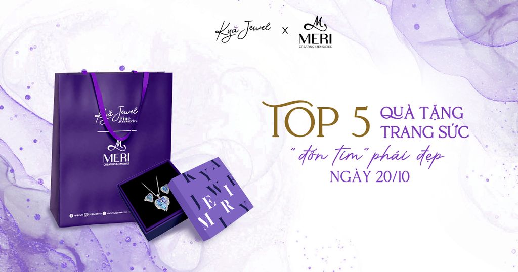 TOP 5 QUÀ TẶNG TRANG SỨC 