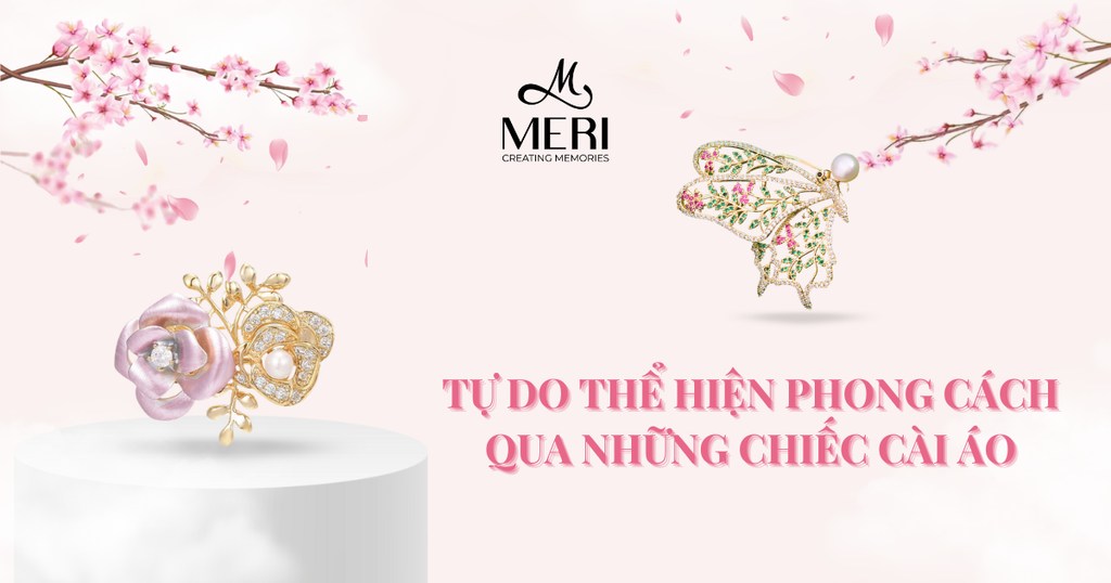 TỰ DO THỂ HIỆN PHONG CÁCH QUA NHỮNG CHIẾC CÀI ÁO