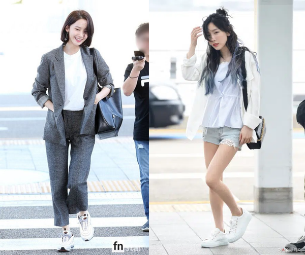 MÁCH NHỎ CÁCH PHỐI ĐỒ SÂN BAY CỰC CHẤT NHƯ SAO HÀN