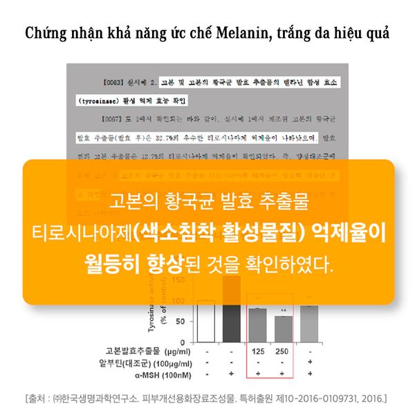 Medline Gaoben F Eye Capsule Serum làm trắng da