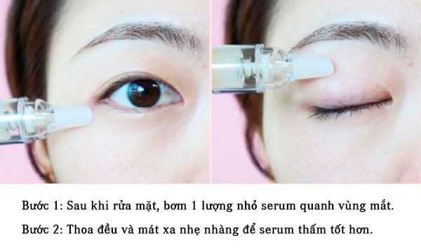 chống nhăn vùng mắt Medline Gaoben F Eye Capsule Serum