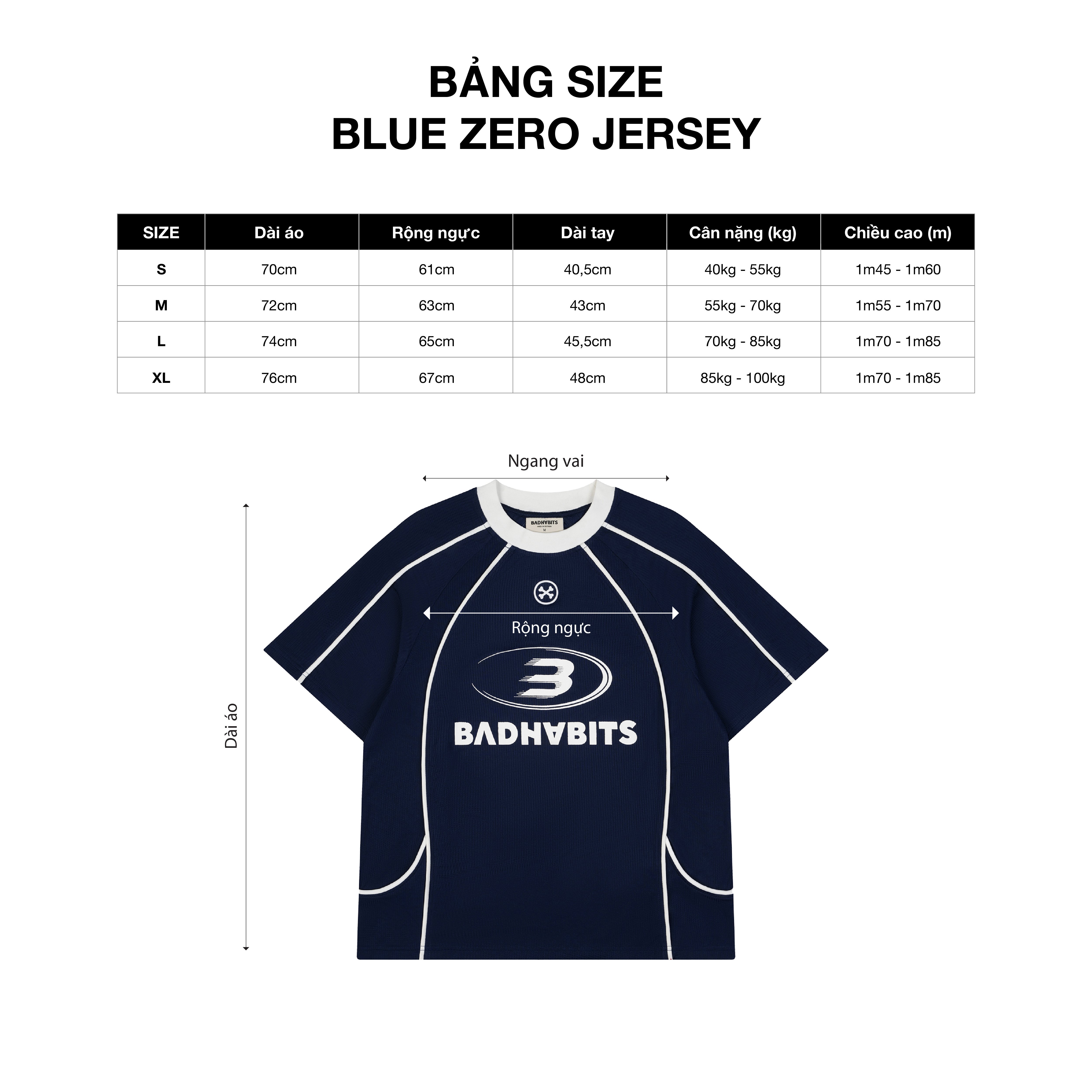 BLUE ZERO JERSEY