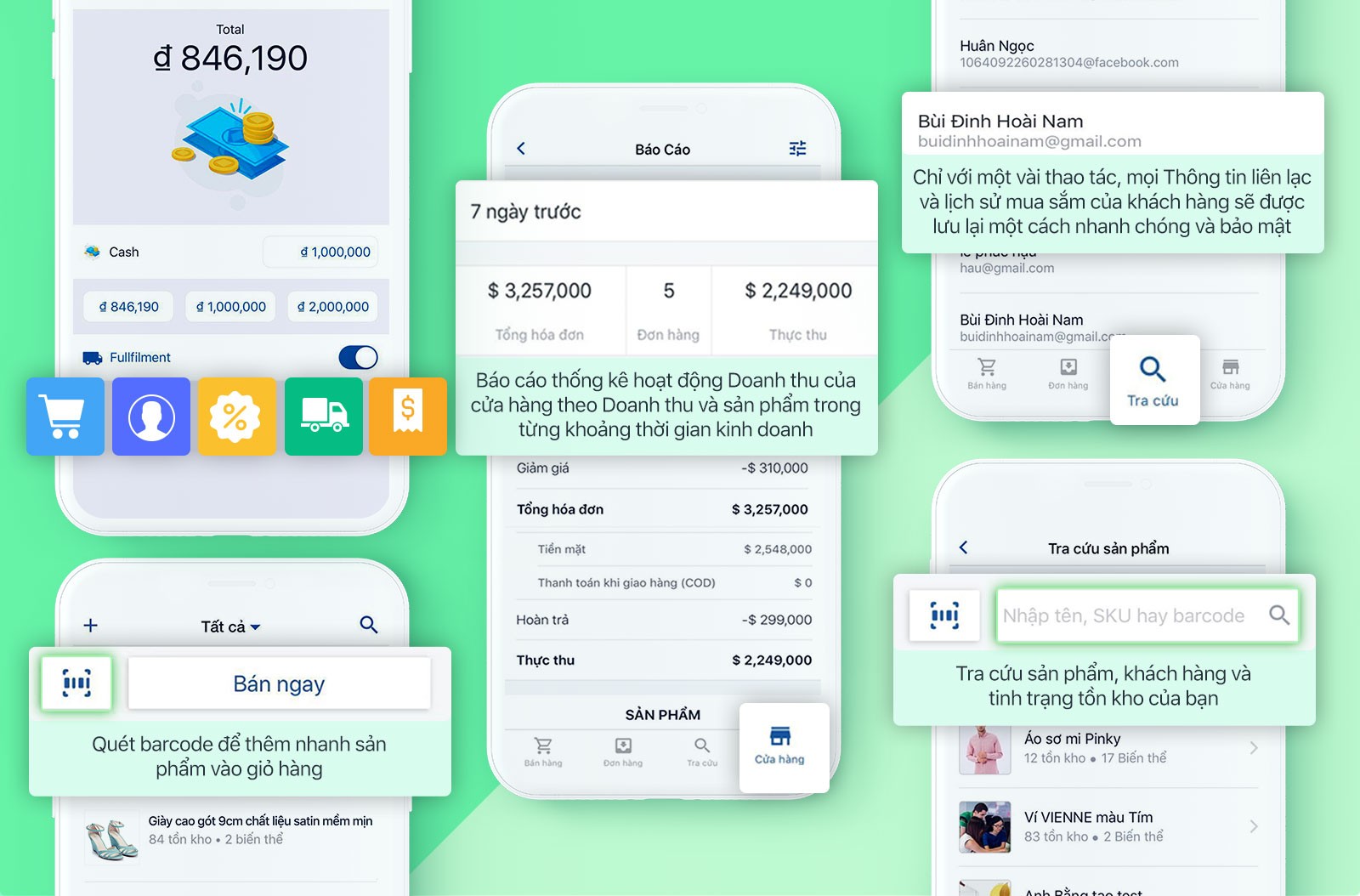 Pos Phiên bản Mobile
