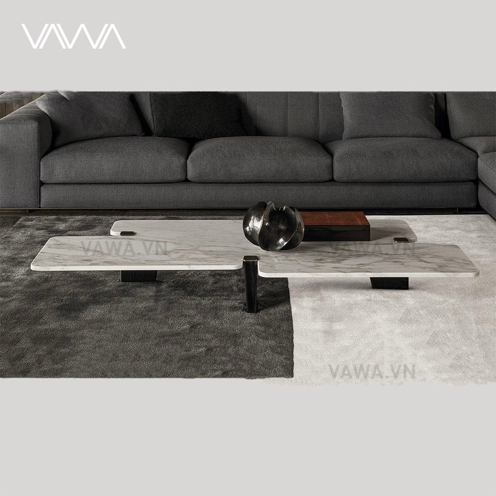 Bàn trà sofa đẹp cao cấp Jacob - Minotti Jacob coffee table