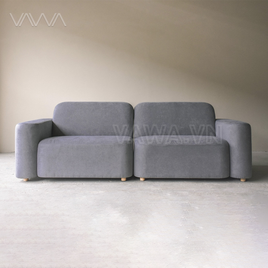 Sofa văng bọc nỉ Minimalist Soft - Sofa đẹp Hà Nội