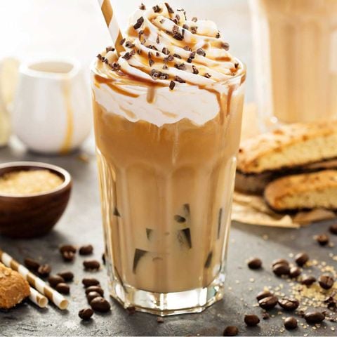 Brown Sugar Ice Jelly Latte Cafe