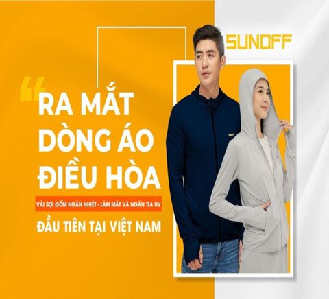Ra mắt áo chống nắng nam điều hòa đầu tiên tại Việt Nam