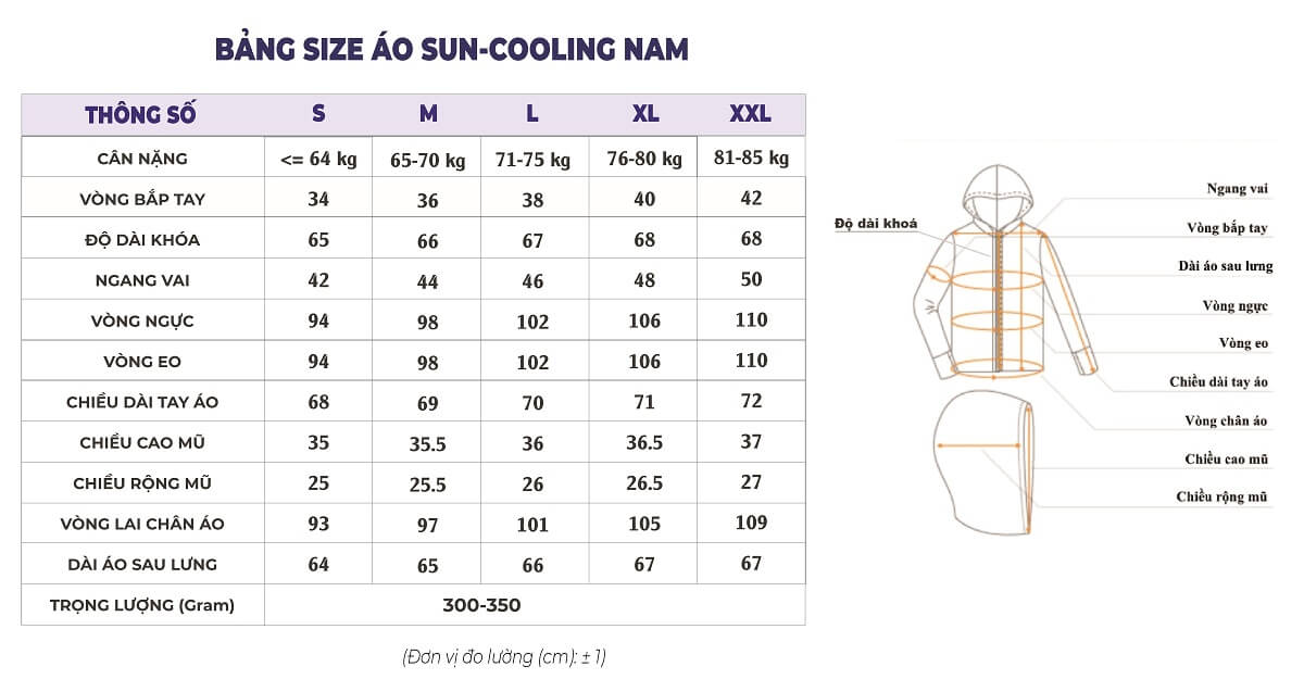 bang-chart-size-ao-nam-suncooling-2021