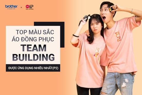 Top màu áo đồng phục Team Building được ứng dụng nhiều nhất (phần 2)