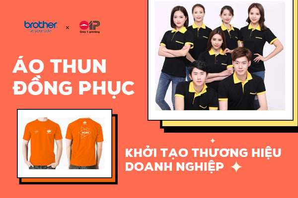 Áo thun đồng phục - Khởi tạo thương hiệu của doanh nghiệp