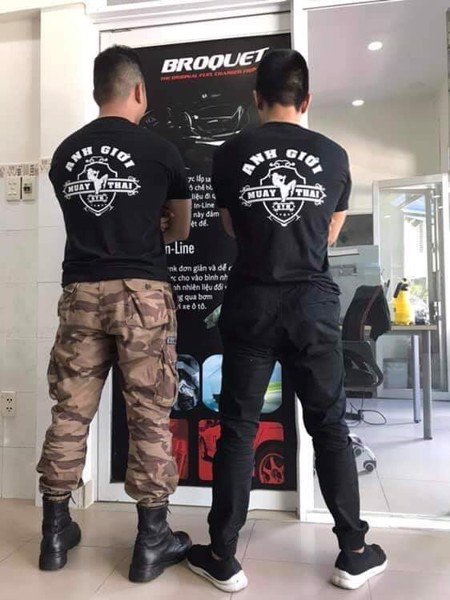 Mẫu áo của CLB Anh Giới Muay Thái Gym