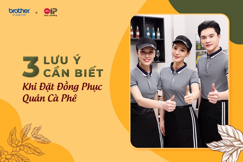3 Lưu Ý Cần Biết Khi Đặt Đồng Phục Cho Quán Cà Phê