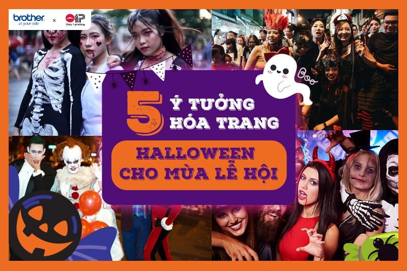 5 Ý Tưởng Hóa Trang Halloween Cho Mùa Lễ Hội Được Ấn Tượng
