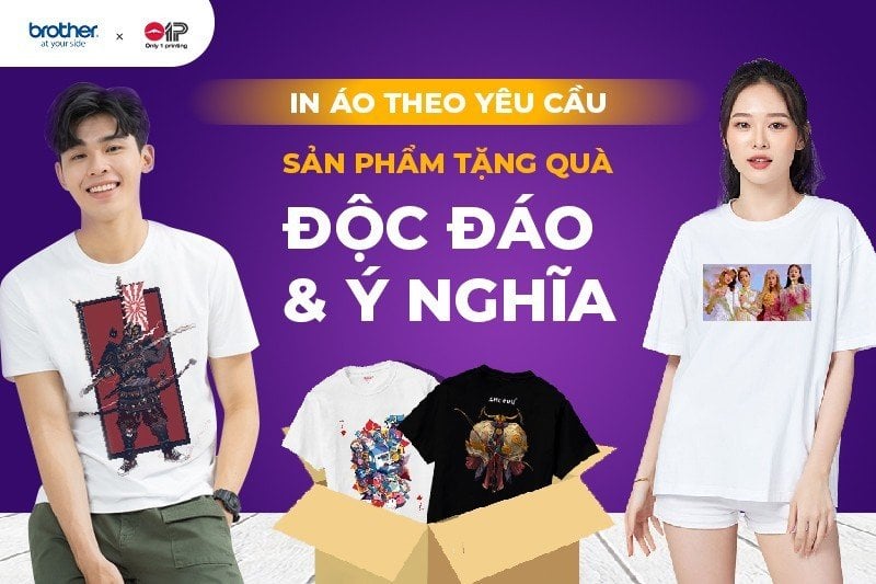 In Áo Theo Yêu Cầu Làm Quà Tặng Độc Đáo Và Ý Nghĩa