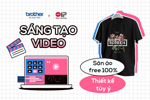 SÁNG TẠO VIDEO - SĂN ÁO FREE 100% - THIẾT KẾ TÙY Ý BẠN CHỌN