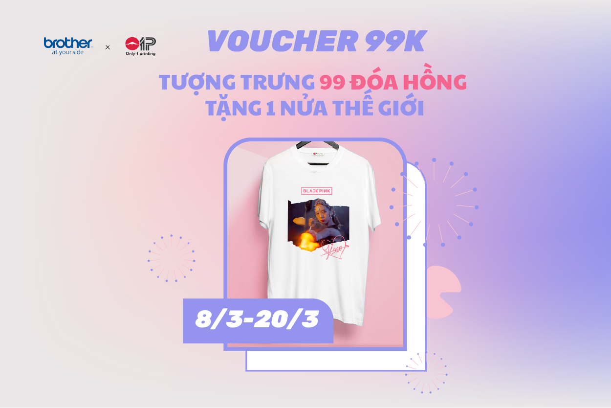 VOUCHER 99K TƯỢNG TRƯNG 99 ĐÓA HỒNG DÀNH TẶNG MỘT NỬA THẾ GIỚI