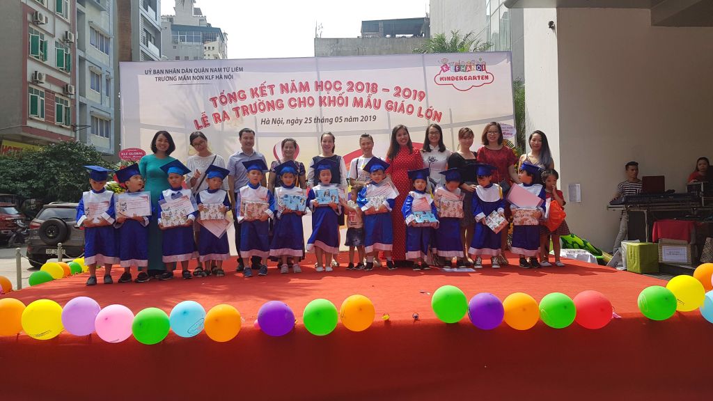 Lễ tổng kết năm học 2018 - 2019 trường mầm non KLF Hà Nội