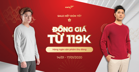 SALE HẾT ĐÓN TẾT - ĐỒNG GIÁ TỪ 119K HÀNG NGÀN SẢN PHẨM THỜI TRANG THU ĐÔNG