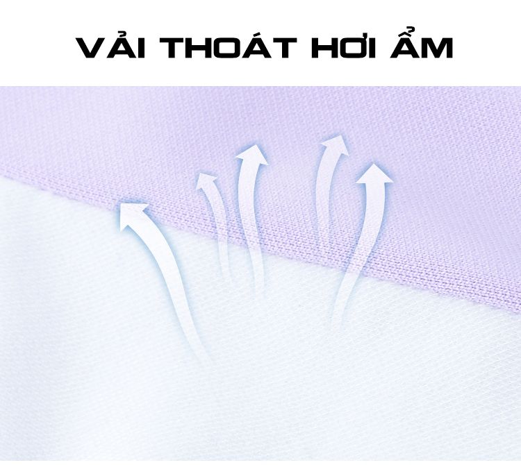 Áo thun croptop chống nắng nữ UV100 BB91031