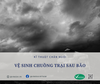 VỆ SINH CHUỒNG NUÔI SAU BÃO