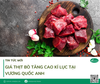 Giá thịt bò tăng cao kỉ lục tại vương quốc Anh