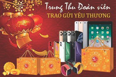 Trung Thu Đoàn Viên Nhận Quà 