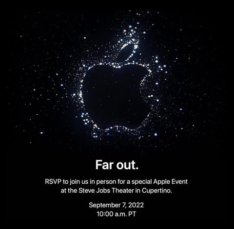 Apple công bố sự kiện 'Far Out' vào ngày 7 tháng 9 để giới thiệu iPhone 14, Apple Watch Series 8