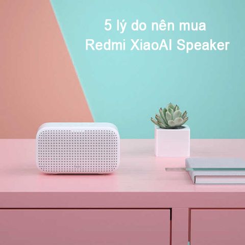 5 lý do nên chọn loa bluetooth thông minh Redmi XiaoAI Speaker