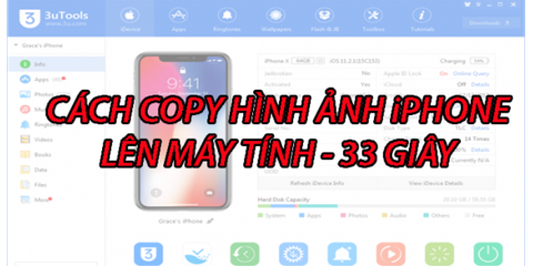 Copy ảnh từ iPhone sang máy tính bằng iTunes