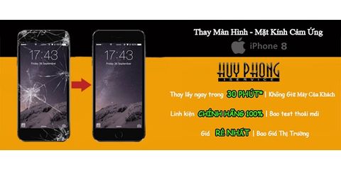 Lưu ý bạn cần nắm rõ trước khi thay màn hình iPhone 8