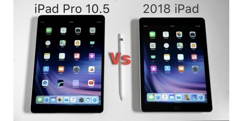 So Sánh Giá Cấu Hình Kiểu Dáng iPad 2018 Và iPad Pro 10.5