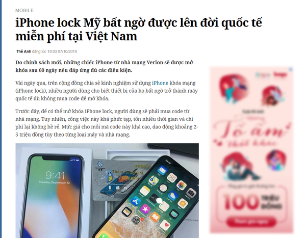 Tìm hiểu điều kiện có thể unlock iPhone 7