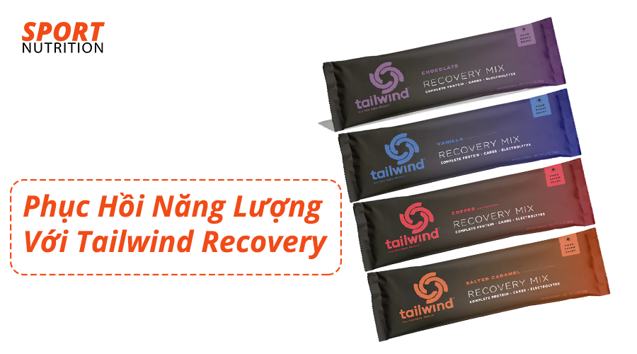 Tác dụng của bột phục hồi năng lượng Tailwind Recovery với runner