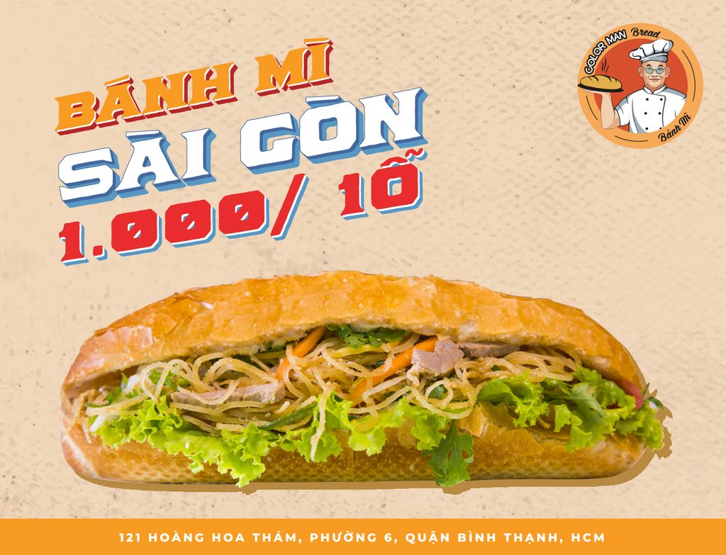 BÁNH MÌ SÀI GÒN 1 NGÀN 1 Ổ!!!!