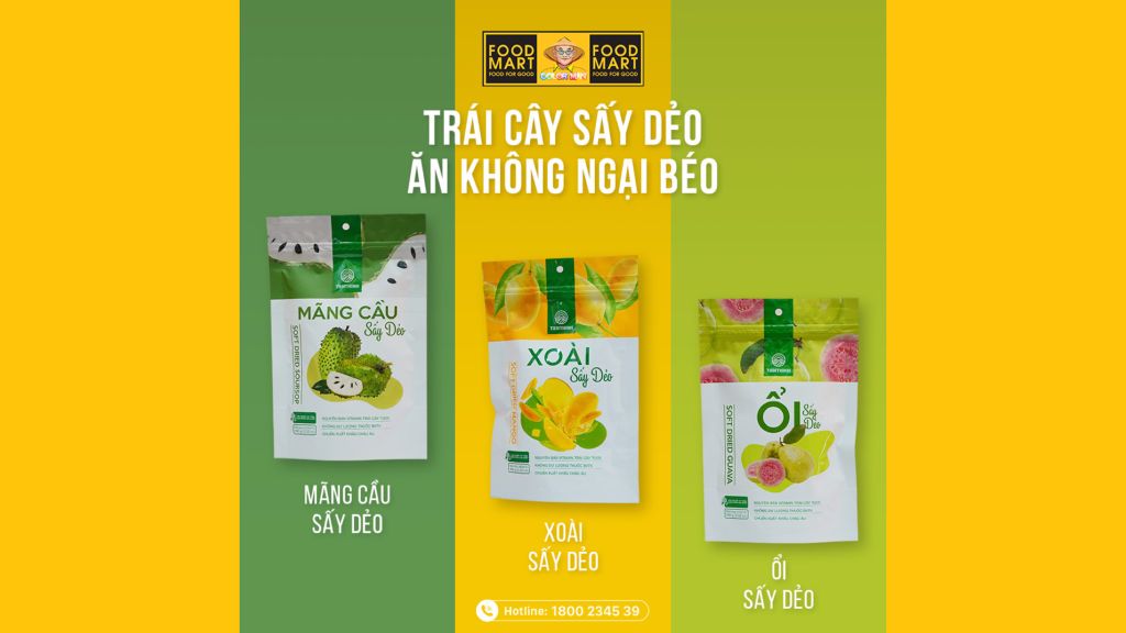 TRÁI CÂY SẤY DẺO TIẾN THỊNH- ĂN KHÔNG NGẠI BÉO