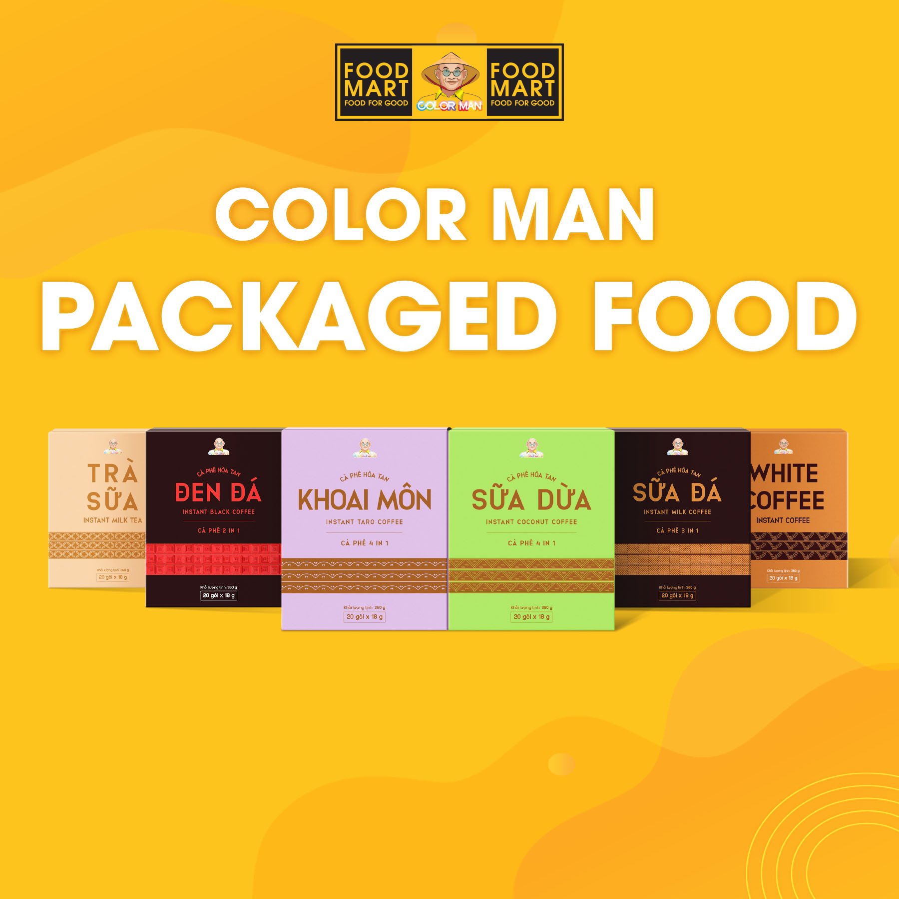 Color Man Packaged Food