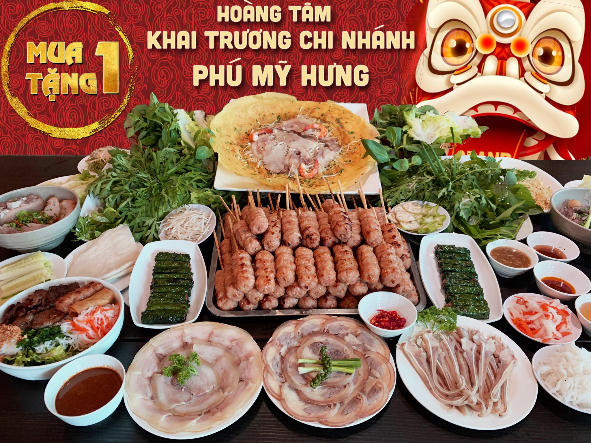 MUA 1 TẶNG 1 GRAND OPENING CHI NHÁNH 4 PHÚ MỸ HƯNG Món Ngon Miền Tây