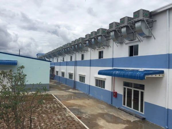 Thi công nhà xưởng lắp ráp đồ điện tử