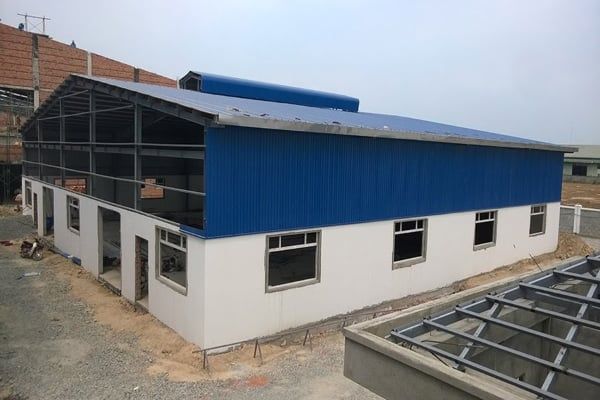 Thi công nhà xưởng công nghiệp