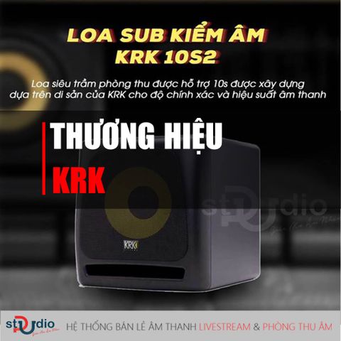 Thương hiệu KRK và những thông tin cần biết