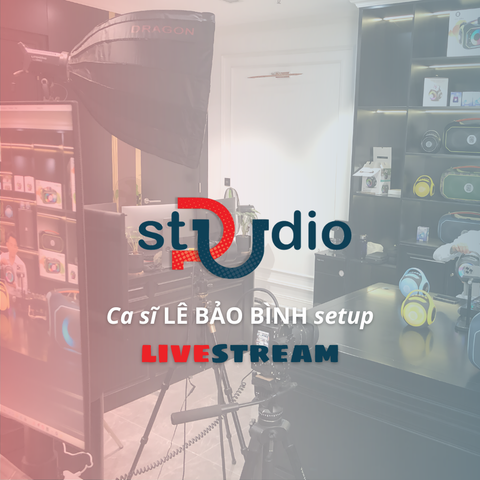 Ca sĩ Lê Bảo Bình và dàn livestream đỉnh cao từ PuStudio – “Đủ xịn để bán loa đỉnh!”