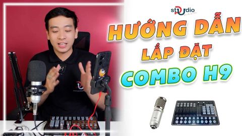 Hướng dẫn chi tiết cách lắp bộ LIVESTREAM H9 MICRO BM900 | Pustudio.vn