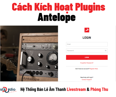 Cách kích hoạt Plugins sản phẩm Antelope