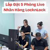 LocknLock Tư vấn thiết kế và cung cấp thiết bị 5 phòng livestream đa nền tảng từ PUstudio