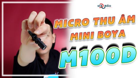 Micro thu âm BOYA BY-M100D - Micro thu âm quay phim