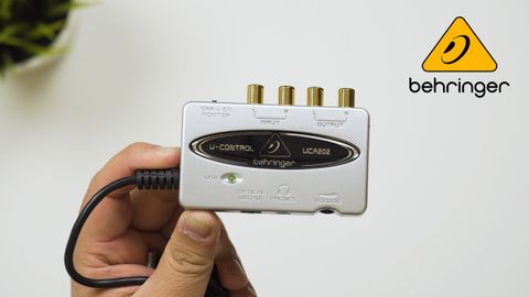 Review Great Audio Interface for MAC/PC! - Behringer UCA202
