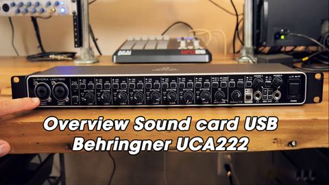 Behringer UMC1820 Overview - Sound card thu âm