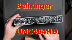 Behringer UMC404HD Unbox and Workout