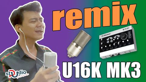 ✅ THÍCH THÌ MUA BỘ THU ÂM SOUNDCARD ALCTRON U16K MK3 MICRO THU ÂM MXL 990HE AUTO TUNE